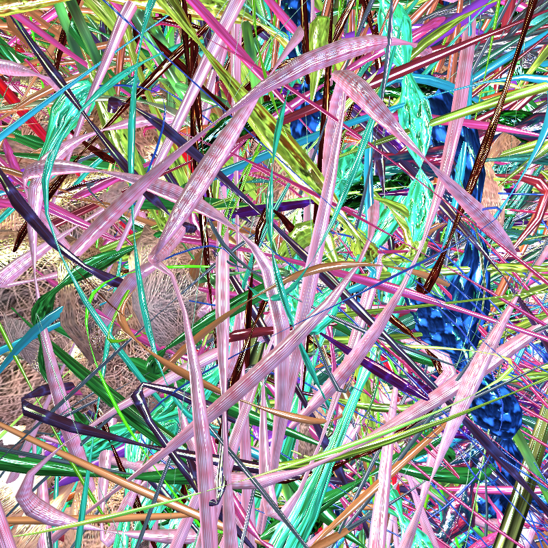 Prismatic Thickets #782 static NFT preview