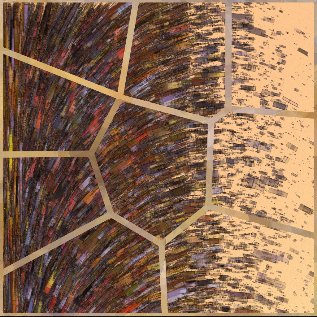 Fracture #40 static NFT preview