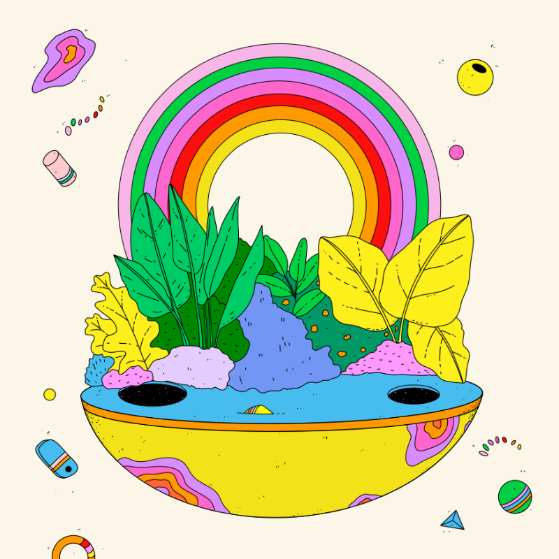 🌈🌴🪐 #39 static token preview