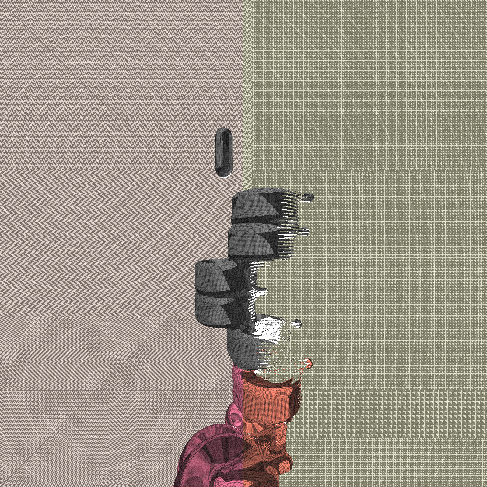 Long, Thin, Tubular Structure #2 static NFT preview