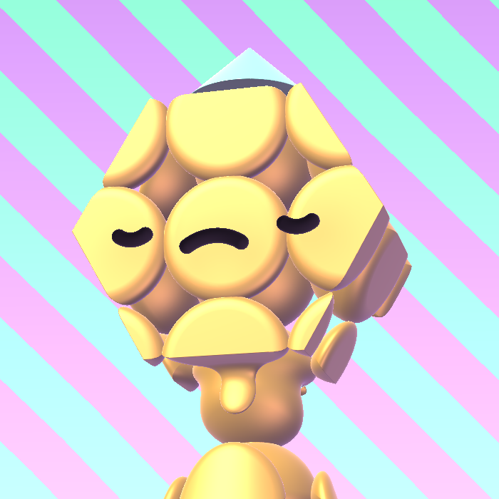 SHADER HEADZ #373 static NFT preview