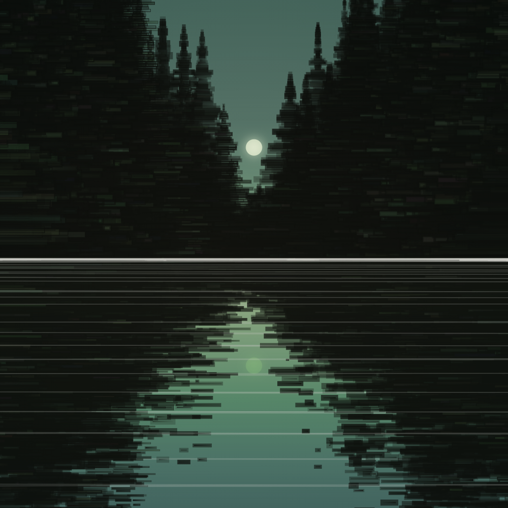 trees.on.lake #152 static NFT preview