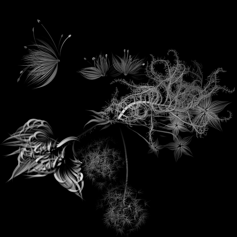 Botanical Ghosts #340 static token preview
