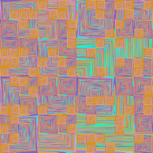 Squiral Tile’o’rama #33 static NFT preview