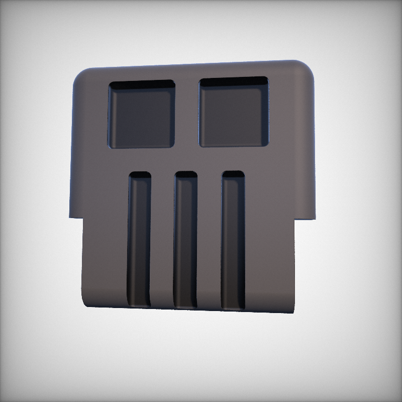 3D-SMOLSKULL #246 static NFT preview
