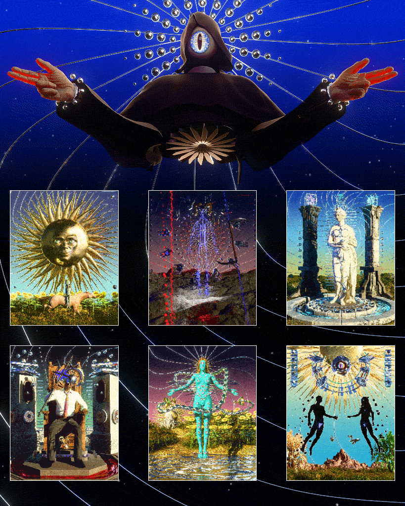 psychotarot generative divination #50 static token preview