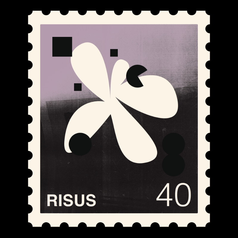 Postage stamp - Snowflakes #52 static NFT preview