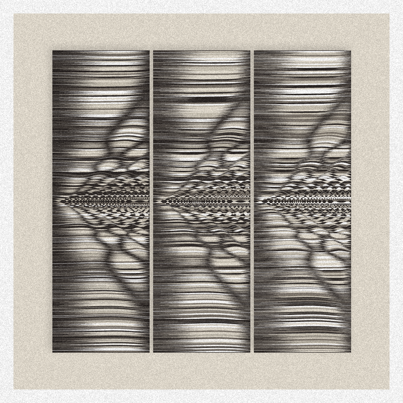 Lines & Turbulence #61 static NFT preview