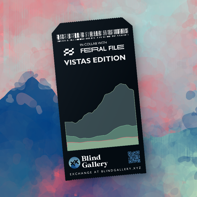 Blind Gallery Mint Pass (Vistas Edition) #152 static NFT preview