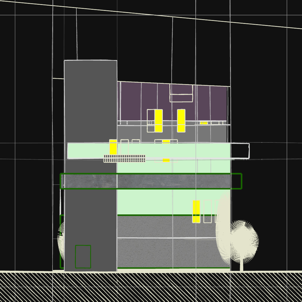 Architectural Sketches (Midnight edition) #34 static NFT preview
