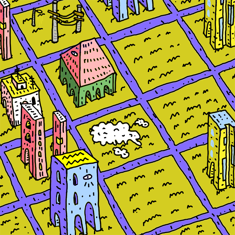 unplanned_city_01 #52 static NFT preview