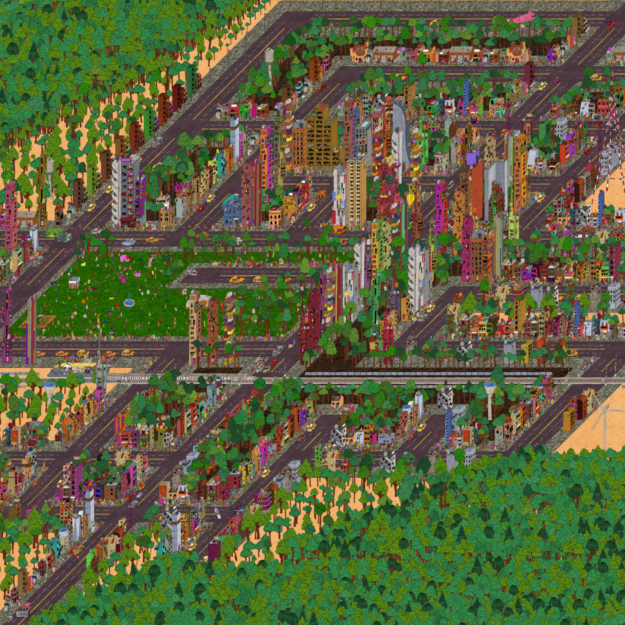 GuilVille: City Skyscrapers #62 static NFT preview