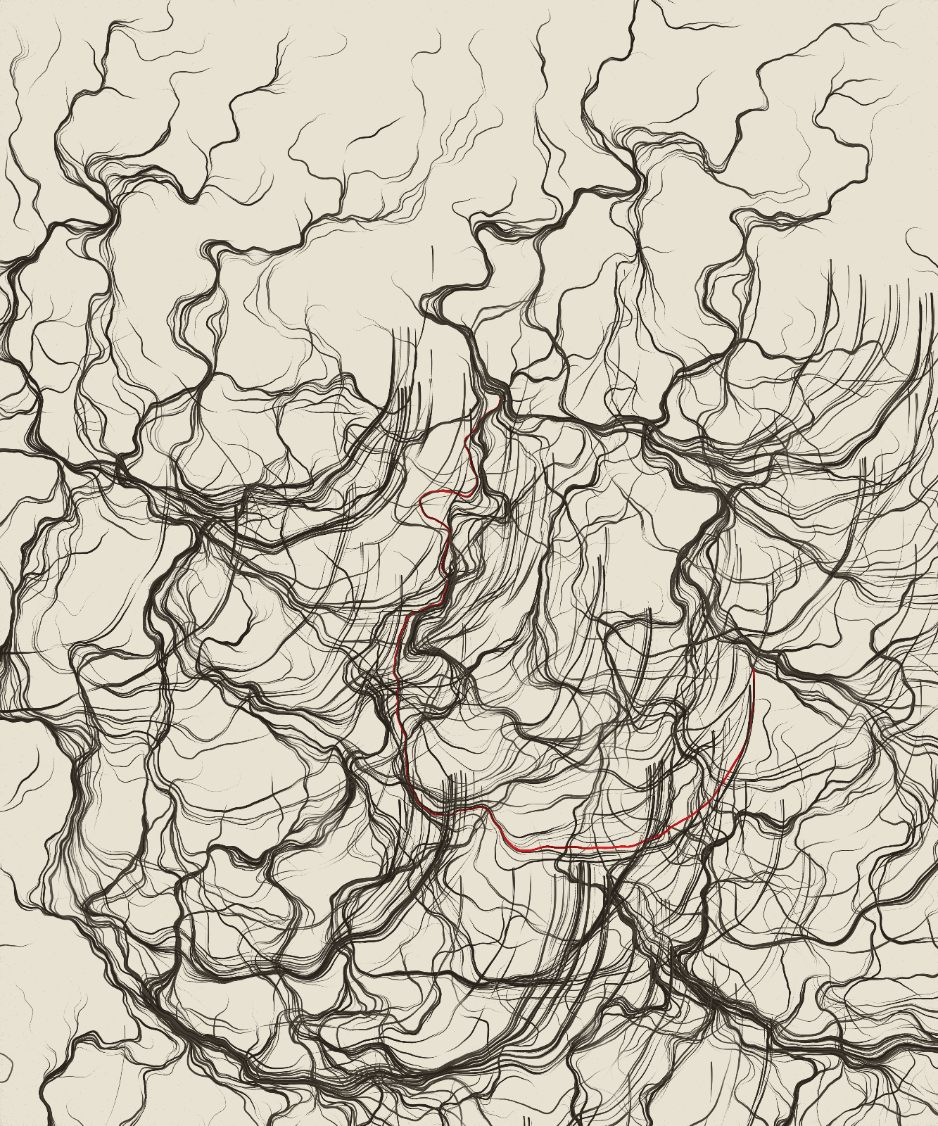 Mind scribbles #103 static NFT preview