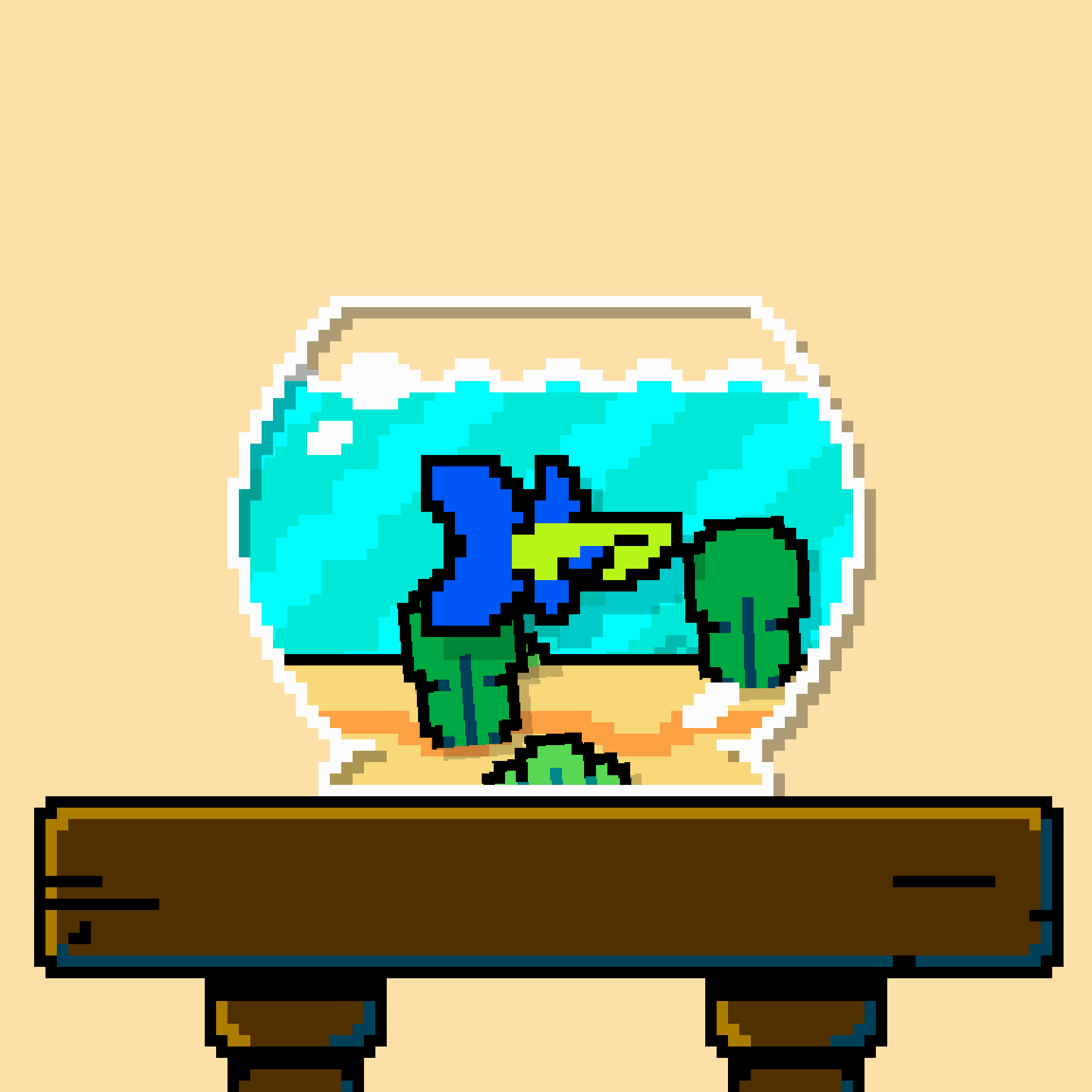 betta fish #160 static token preview