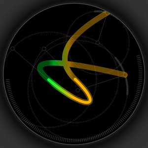 Neon Curves #22 static NFT preview