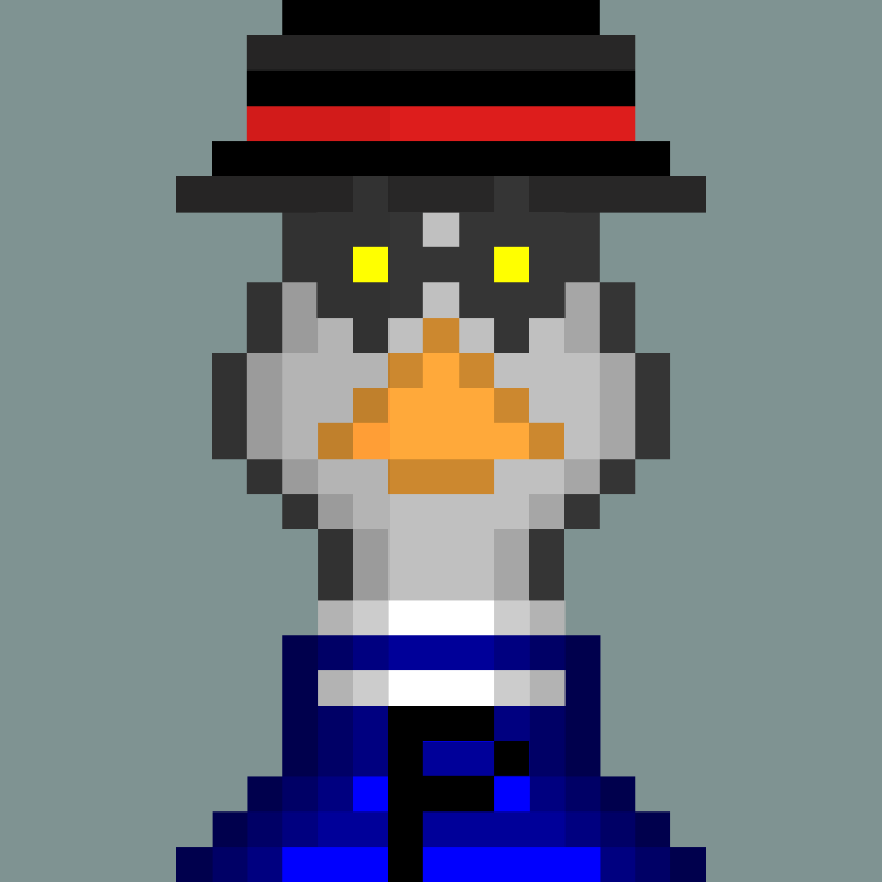 Morixels Goose #536 static NFT preview