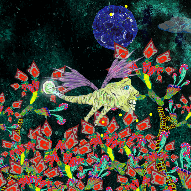 Fireflies and Flower Gardens #49 static NFT preview