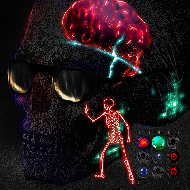 Scratch Skulls #13 static token preview