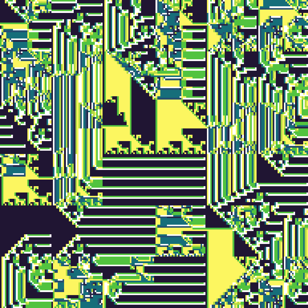 Zero-player game #820 static NFT preview