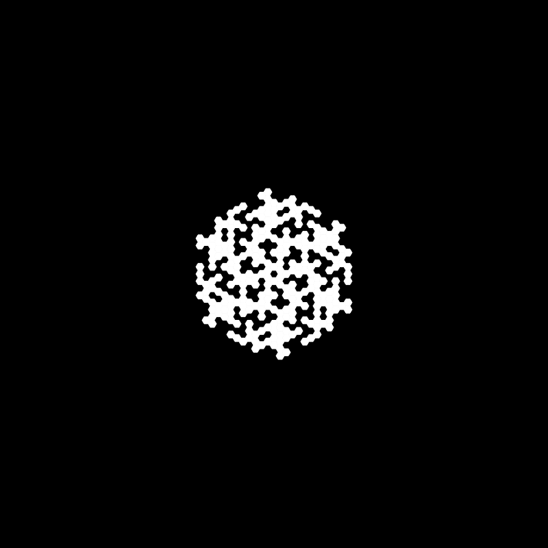 Snowflake #686 static NFT preview