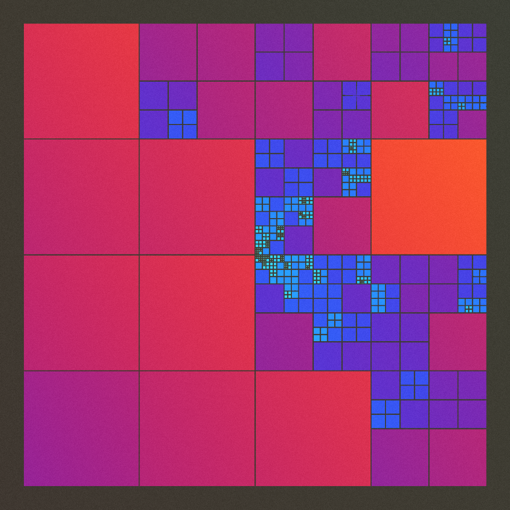 Grid Subdivision I #215 static NFT preview