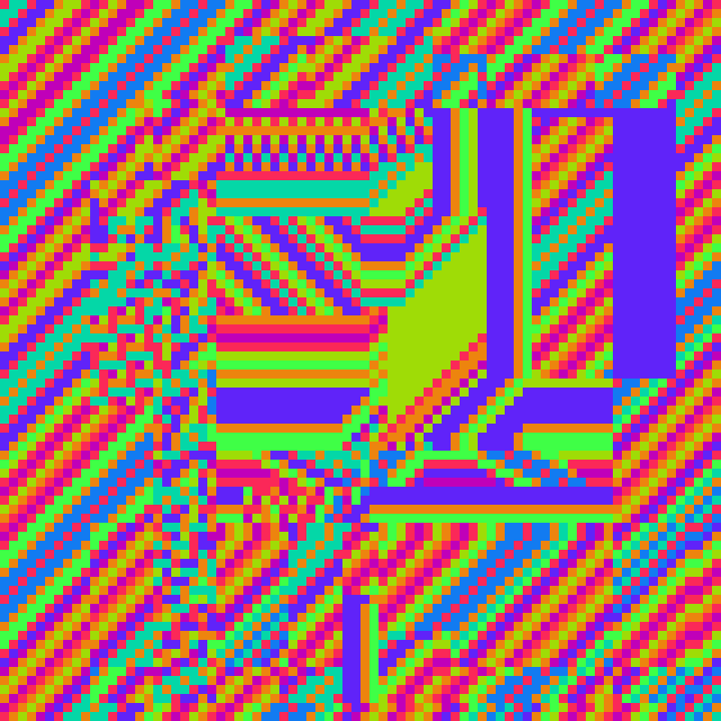 Mosaic #291 static NFT preview