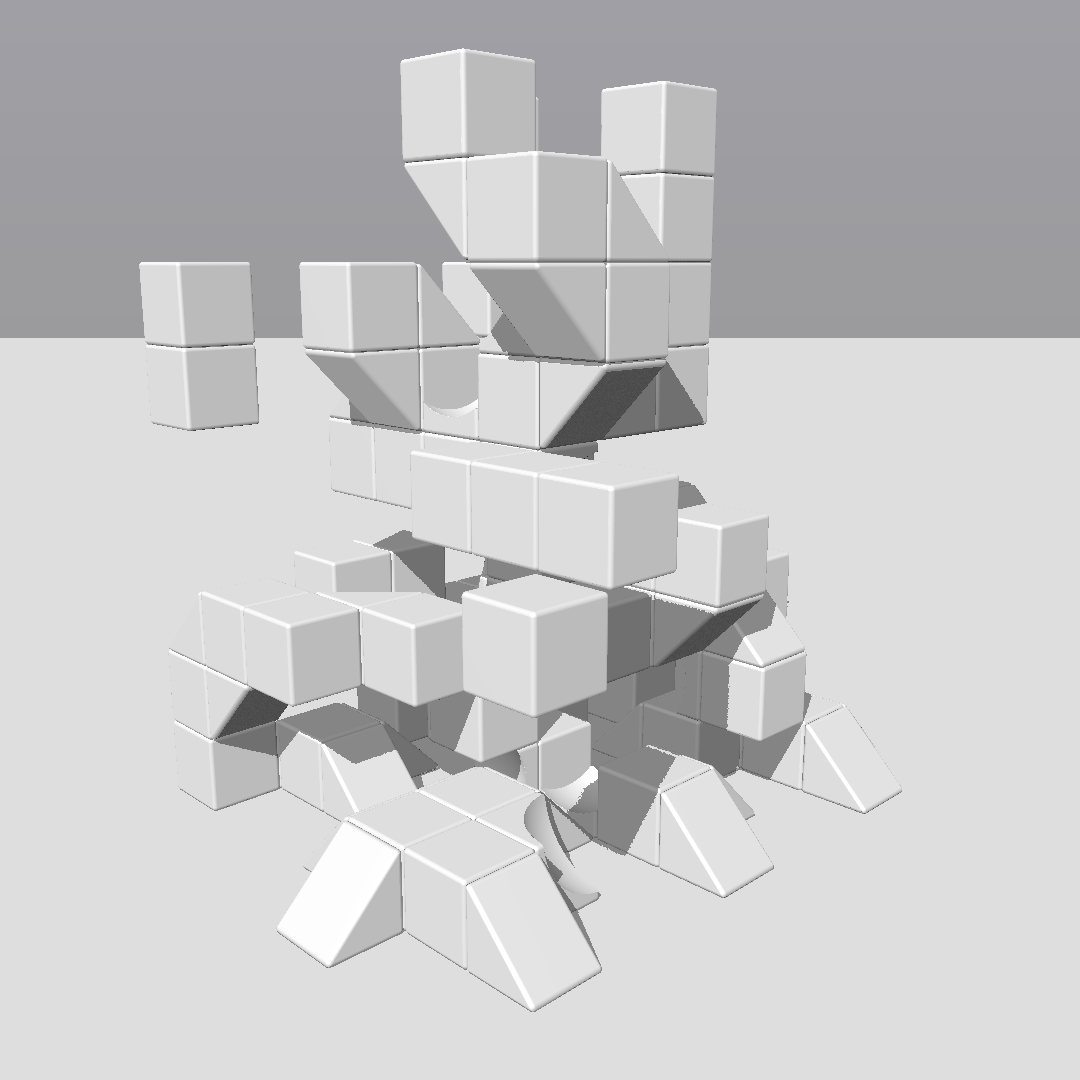 Abstract Ruins #42 static NFT preview