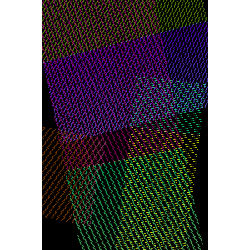Lines separating colour #33 static NFT preview