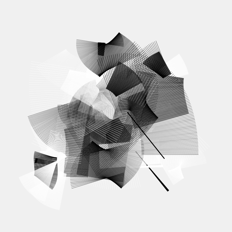Abbreviated Curves #92 static NFT preview