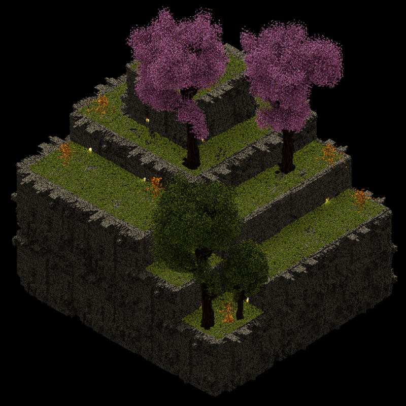 Voxel Temple #30 static token preview