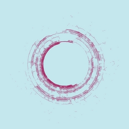 Flowering Circles #5 static NFT preview