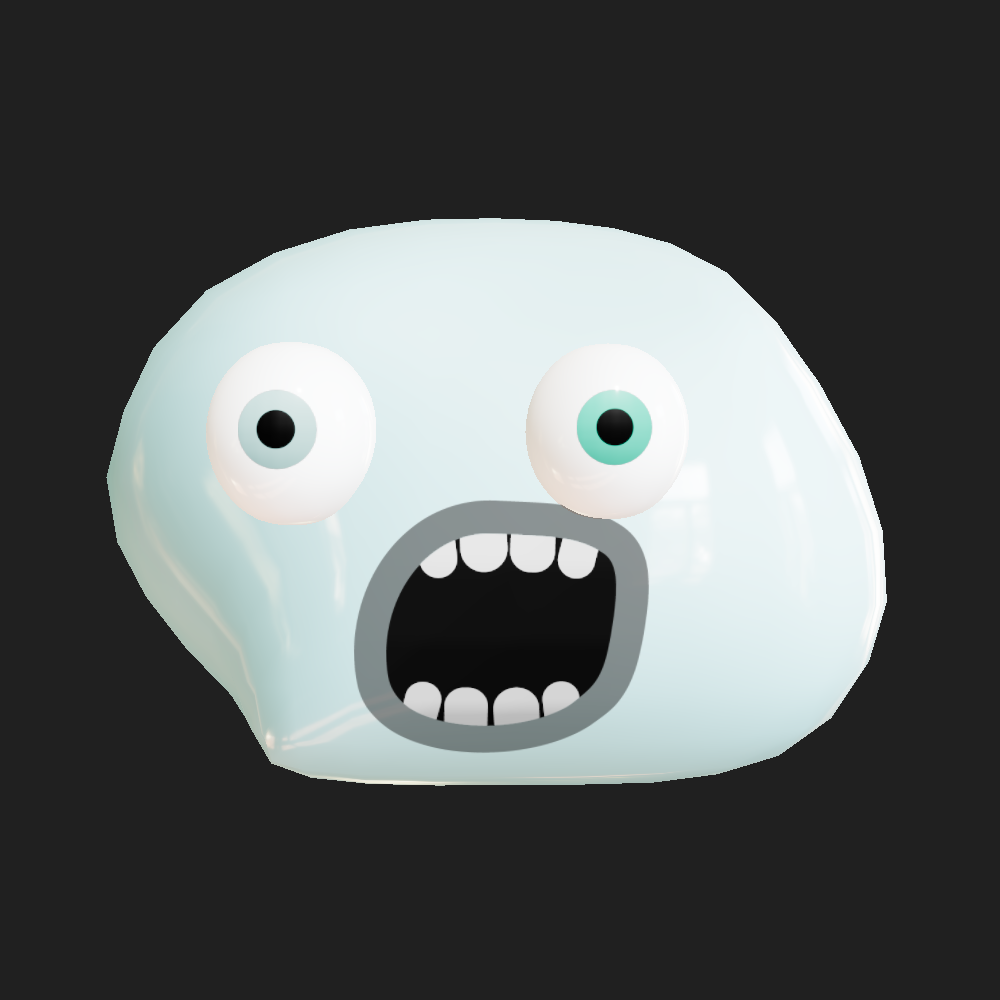 Blobz! #54 static NFT preview
