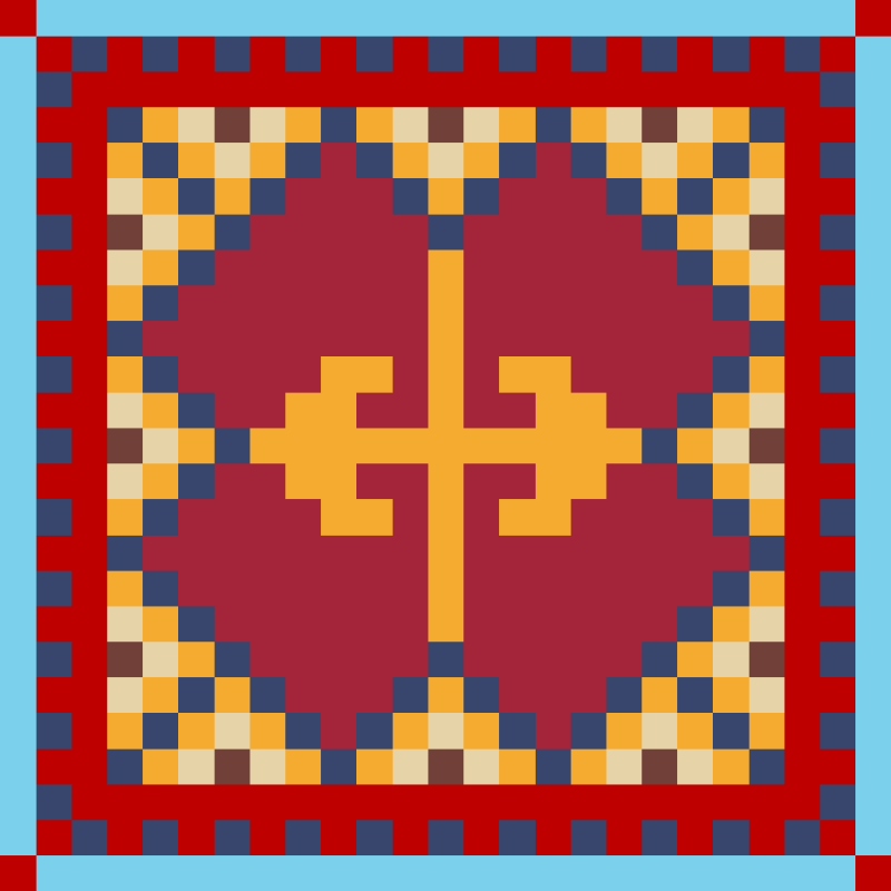 Morixels Carpets #166 static NFT preview