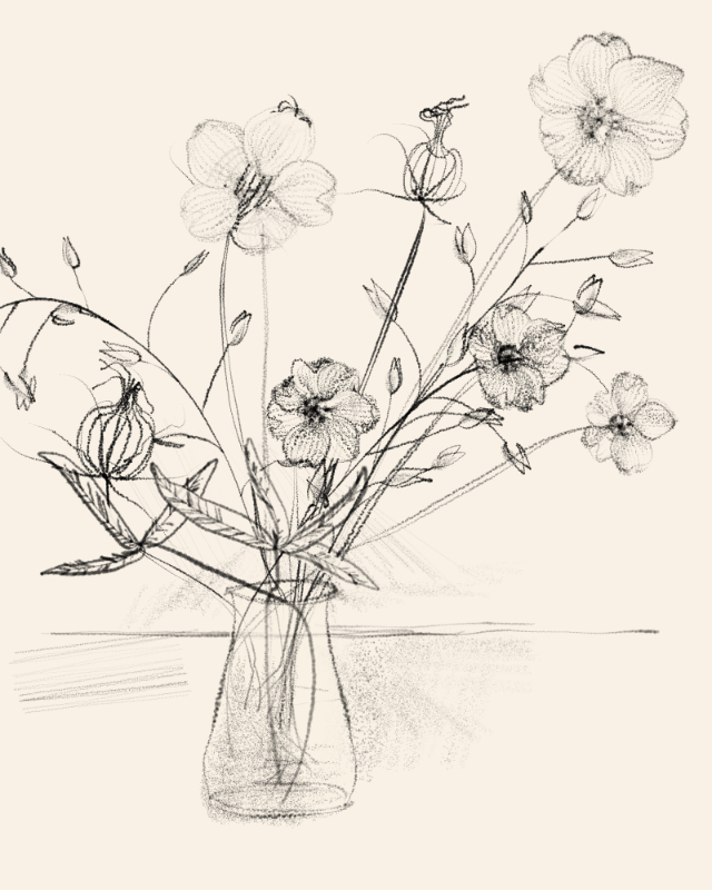 Bouquet numérique #147 static NFT preview