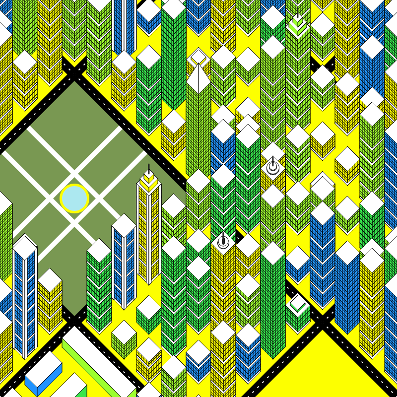 A City from Above #84 static token preview
