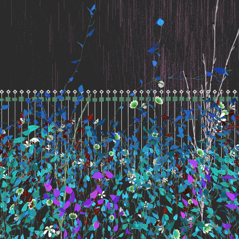 Under the rain #40 static NFT preview