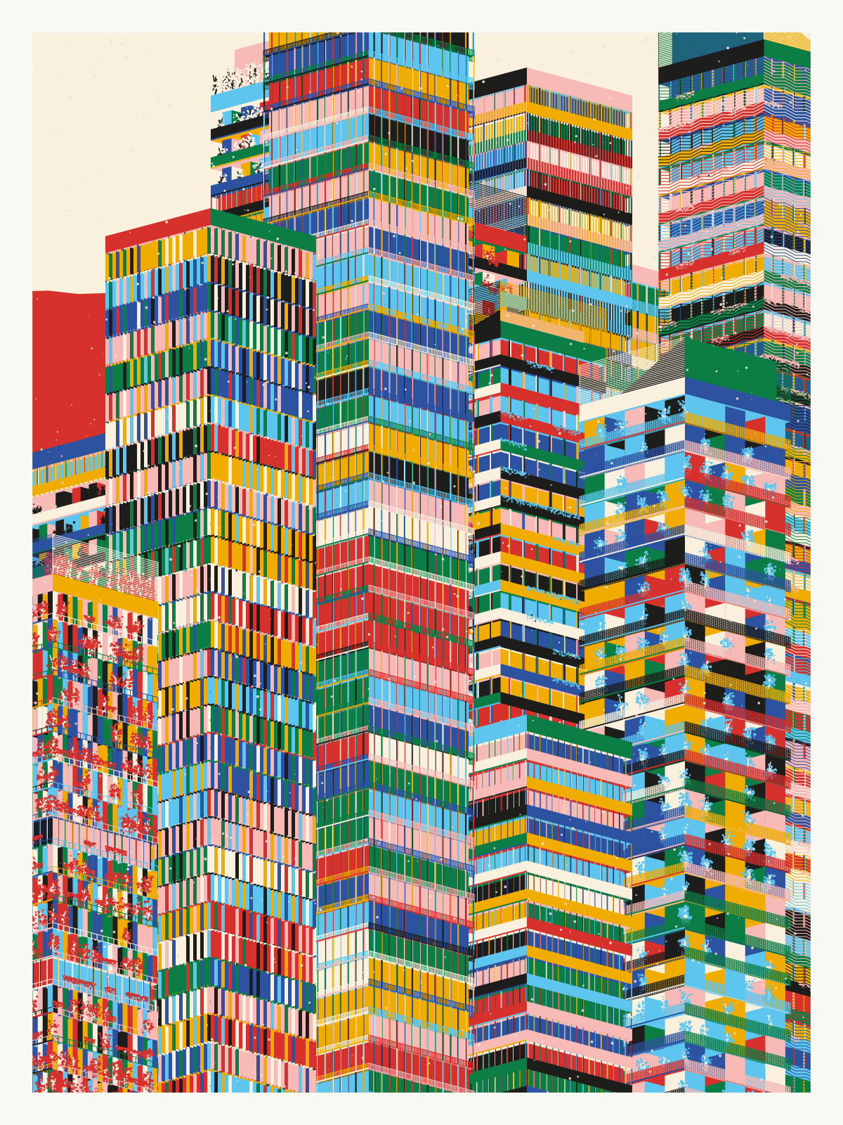 Perpendicular Inhabitation #343 static NFT preview