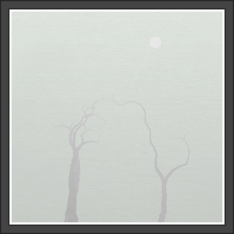 The Foggy Trees #83 static NFT preview