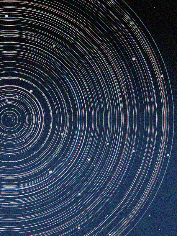 Starry Trail #13 static token preview