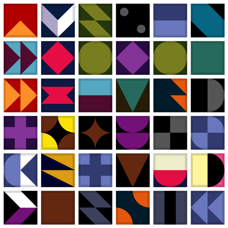 GridWorks #19 static NFT preview