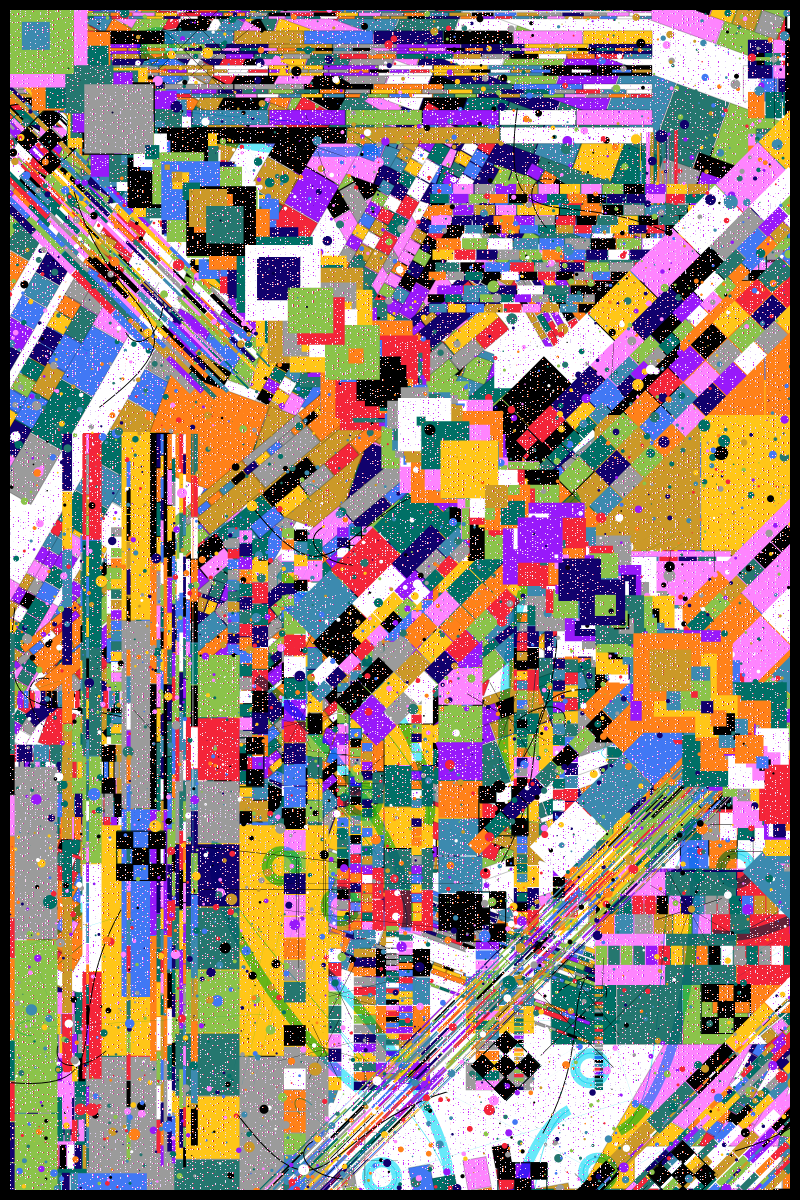 the Glory of Colours #197 static NFT preview
