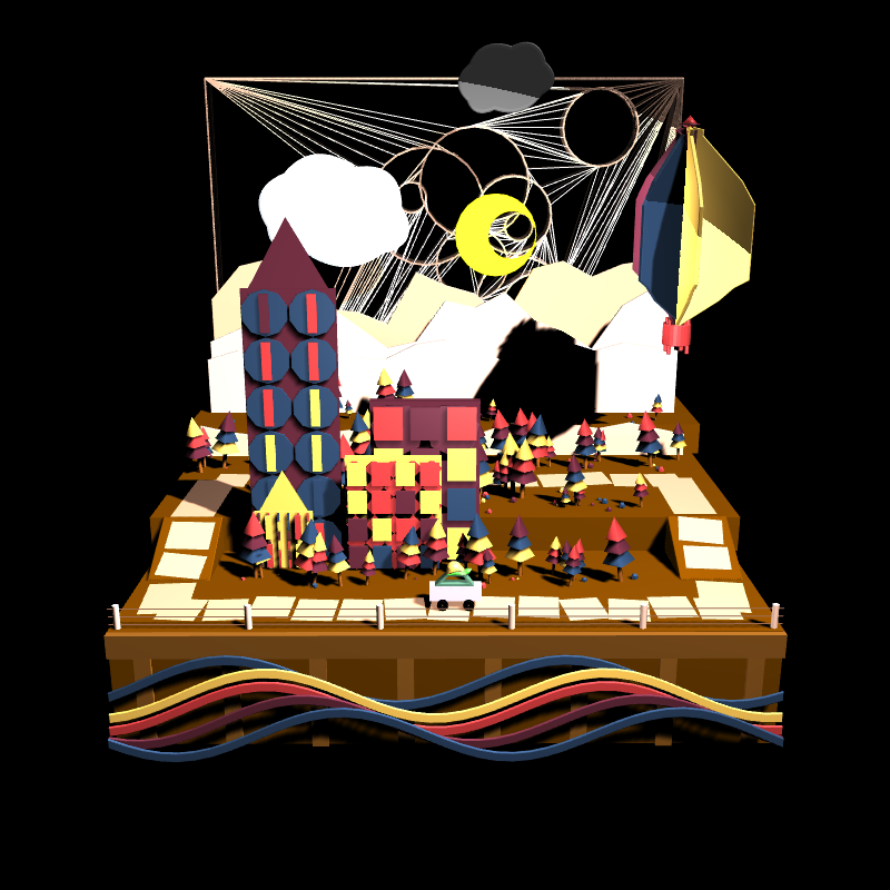 Paper Art 3D #25 static token preview
