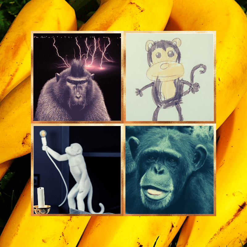 Banana legends #33 static NFT preview