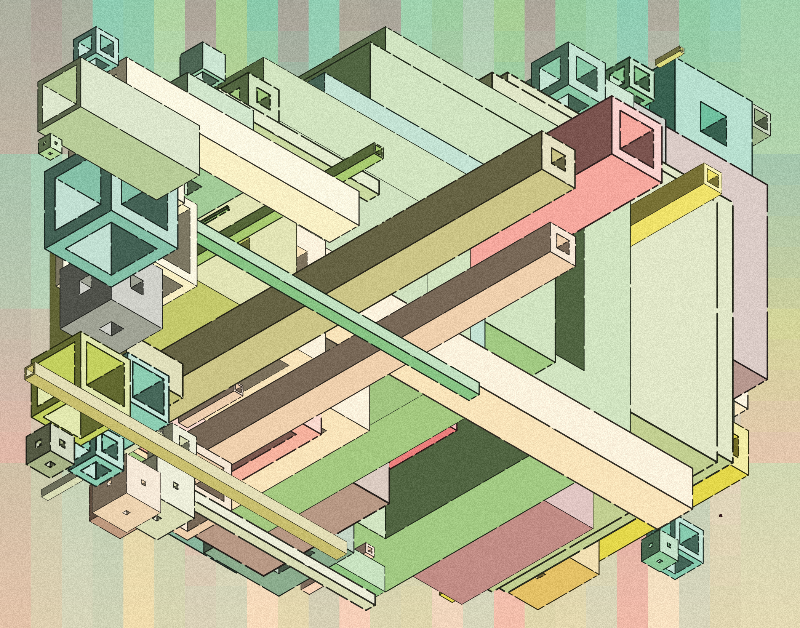 Tunnels #77 static NFT preview