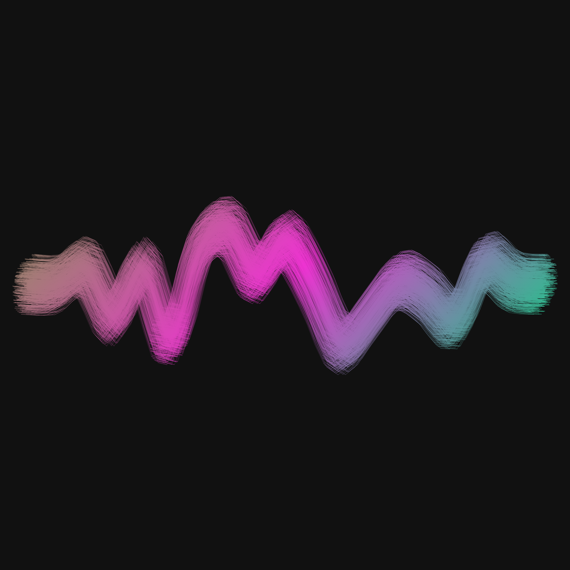Brush Squigl #104 static NFT preview