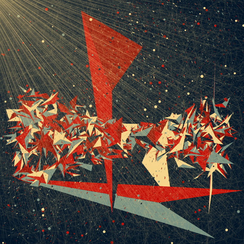 Space Explosion #102 static NFT preview
