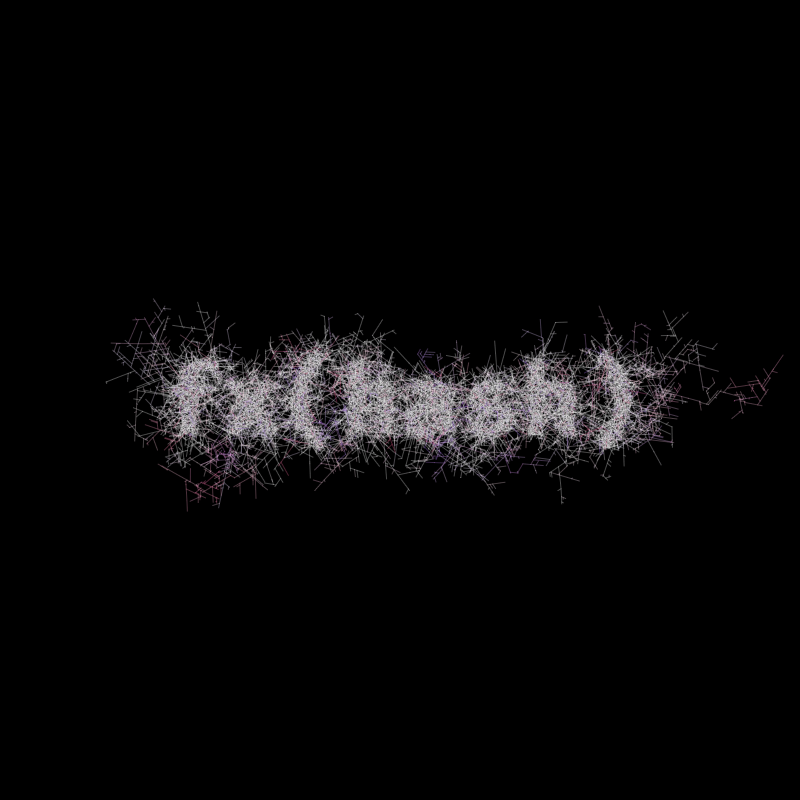 FXHASH Logo with Features #409 static token preview