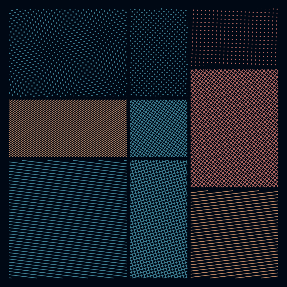 Pattern Grid #27 static NFT preview