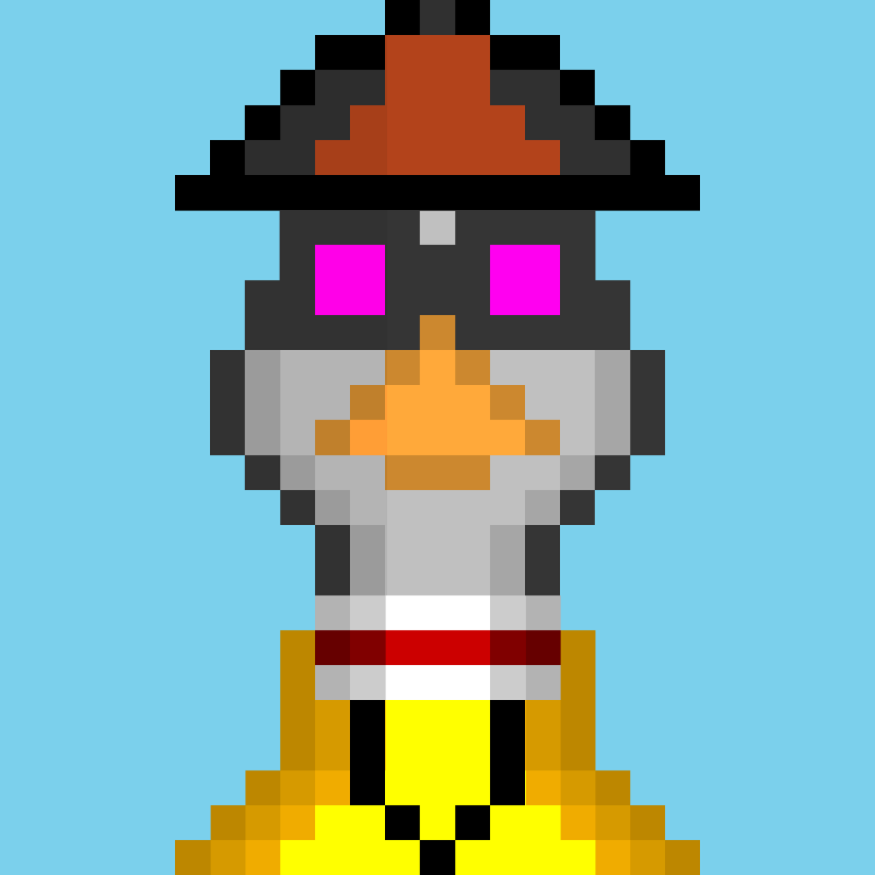 Morixels Goose #975 static NFT preview