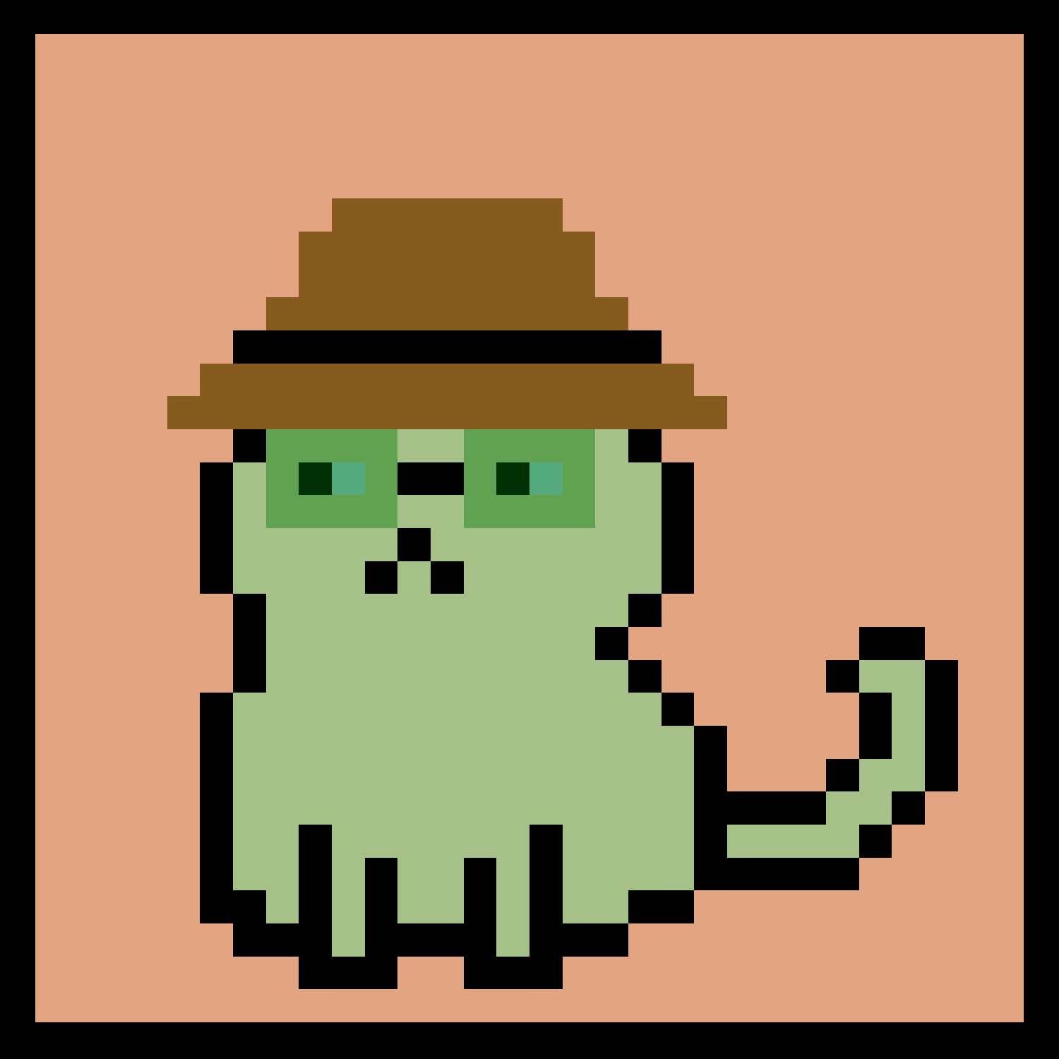 Lazy Kitties #317 static token preview